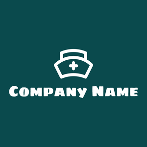 Nurse logo on a Cyprus background - Medical & Pharmaceutical