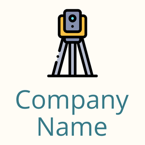 Theodolite on a Floral White background - Business & Consulting