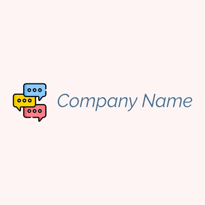 Chatting logo on a Snow background - Business & Consulting