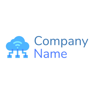 Cloud service on a White background - Technology