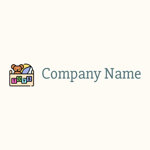 Storage box logo on a Floral White background - Children & Childcare