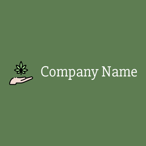 Cannabis logo on a Glade Green background - Medical & Pharmaceutical