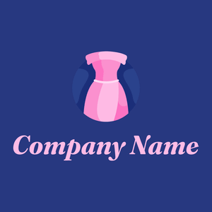 Dress logo on a blue background - Fashion & Beauty