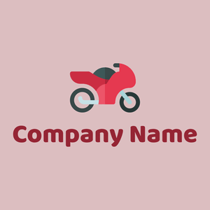 Motorcycle on a Pink Flare background - Automotive & Vehicle