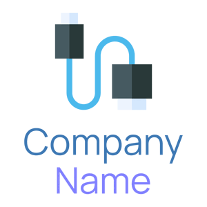 Blue Cable logo on a White background - Technology