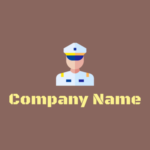 Captain on a Rose Taupe background - Security