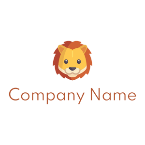 Lion logo on a White background - Animals & Pets