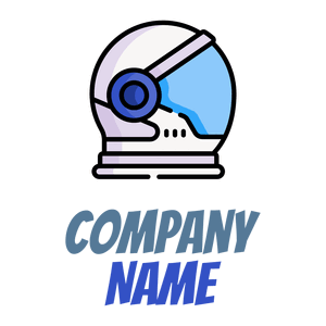 Helmet logo on a White background - Technology