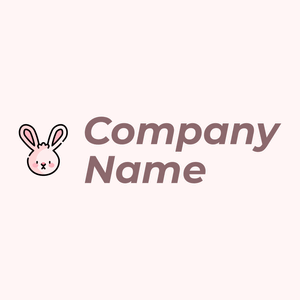 Hare logo on a Snow background - Animals & Pets