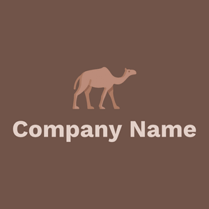 Pale Taupe Camel on a Quincy background - Animals & Pets