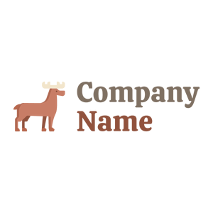 Burning Sand Deer on a White background - Animals & Pets