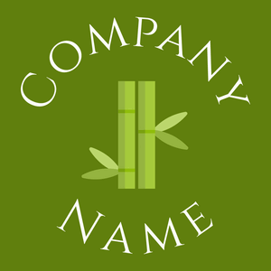 Bamboo logo on a Christi background - Environmental & Green