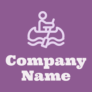 Canoe logo on a purple background - Sports