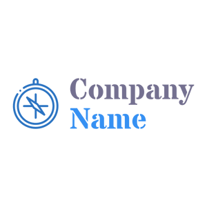 Compass logo on a White background - Travel & Hotel