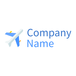 Airplane logo on a White background - Automotive & Vehicle