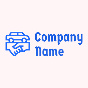 Car dealer logo on a pale background - Automotive & Vehicle