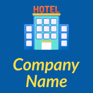 Hotel on a Cobalt background