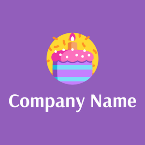 Birthday cake on a Deep Lilac background - Games & Recreation