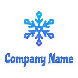 Snowflake on a White background - Landscaping