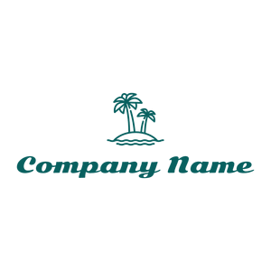 Island logo on a White background - Environmental & Green