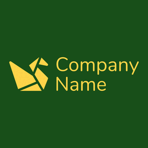 Origami logo on a Zuccini background - Animals & Pets