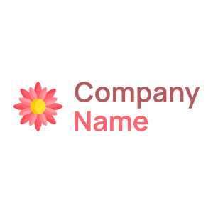 Flower logo on a White background - Agriculture