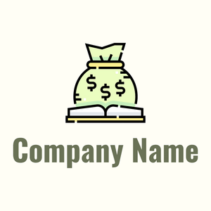 Financial logo on a Ivory background - Business & Consulting