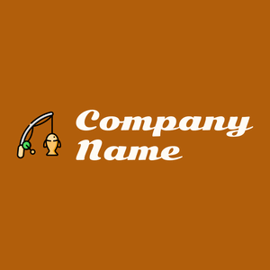 Fishing Line logo on a Rust background - Games & Recreation