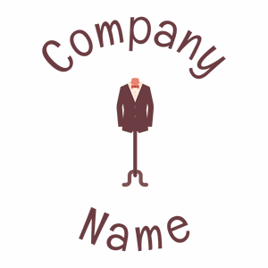 Suit logo on a White background - Fashion & Beauty