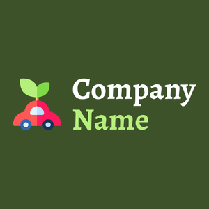 Tomato Car on a Clover background - Automotive & Vehicle