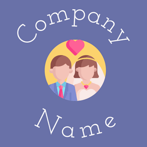 Newlyweds logo on a Scampi background - Fashion & Beauty