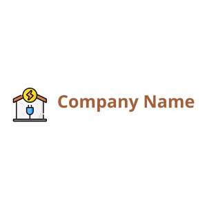 Eco house logo on a White background - Construction & Tools