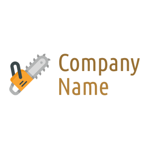 Chainsaw logo on a White background - Construction & Tools