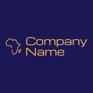 Africa logo on a Midnight Blue background - Environmental & Green