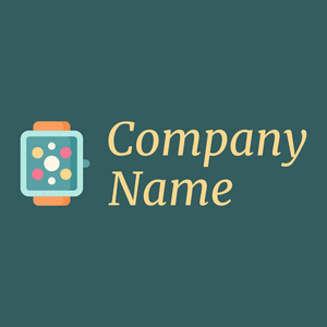 Smartwatch app logo on a Dark Slate Grey background - Fashion & Beauty