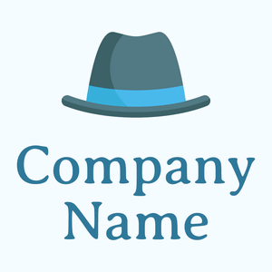 Hat logo on a Blue background - Fashion & Beauty