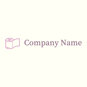 Toilet paper logo on a Ivory background - Construction & Tools