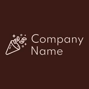 Confetti logo on a Seal Brown background - Entertainment & Arts