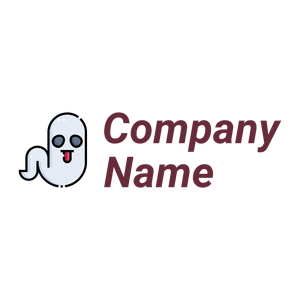 Tongue Ghost logo on a White background - Abstract