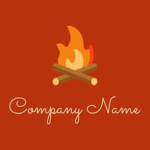 Bonfire logo on a Rust background - Games & Recreation