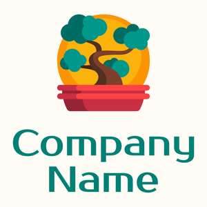 Bonsai logo on a Floral White background - Environmental & Green