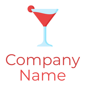 Cocktail logo on a White background - Food & Drink