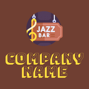 Jazz on a Metallic Copper background