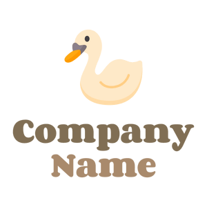 Colored Swan logo on a White background - Animals & Pets