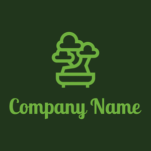 Bonsai logo on a Myrtle background - Environmental & Green