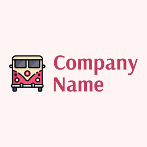 Van logo on a Snow background - Abstract