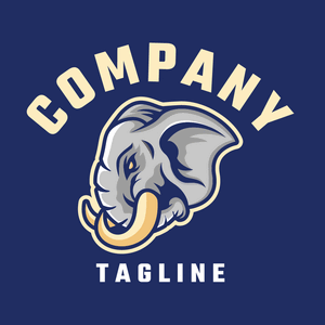 sports team elephant head logo - Animals & Pets