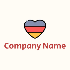 German on a Floral White background