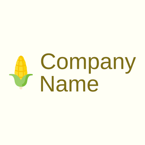 Corn logo on a Ivory background - Agriculture