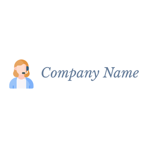 Customer service agent logo on a White background - Business & Consulting